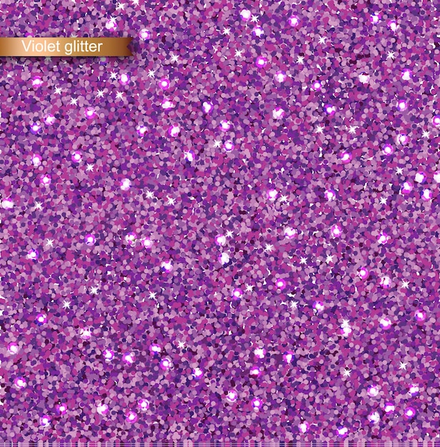 Vetor textura de glitter roxo