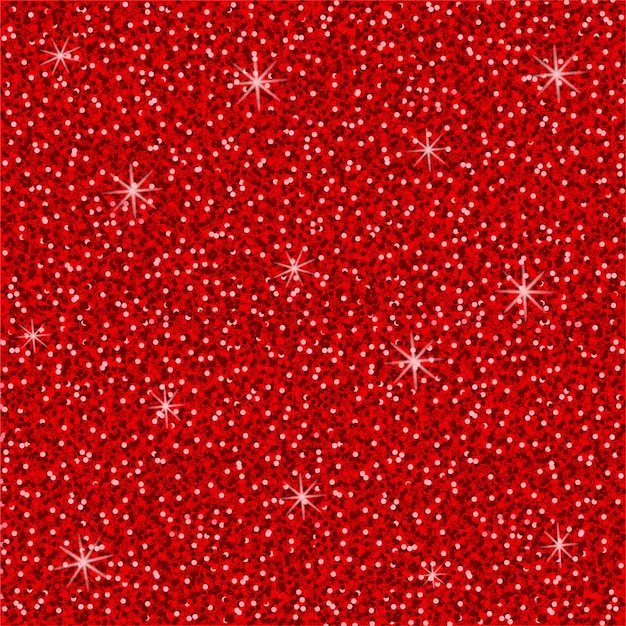 Vetor textura de glitter vermelho