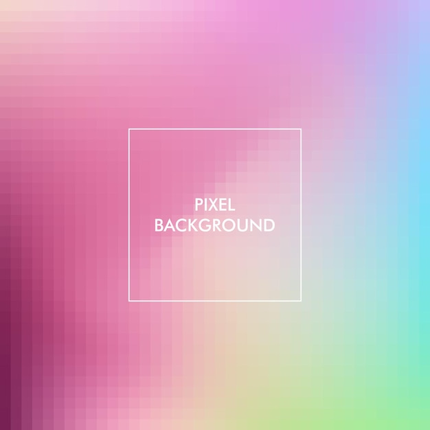 textura de gradiente de pixel fundo abstrato com cores coloridas pixeladas