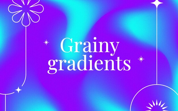 Vetor textura de gradiente granulado de gradiente