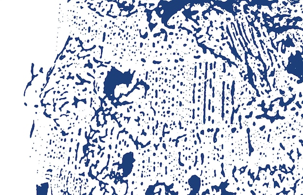 Textura de grunge Aflição índigo traço áspero Emoti