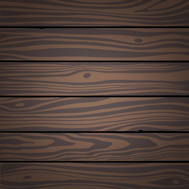 Textura de madeira escura wengué em estilo simples para impressão e design ilustração vetorial