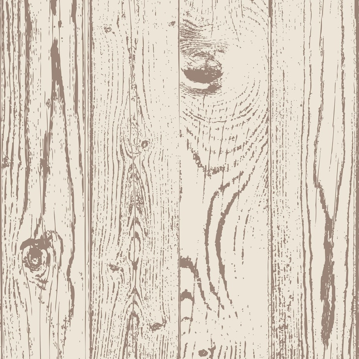 Textura de madeira Ilustração vetorial Fundo de madeira natural