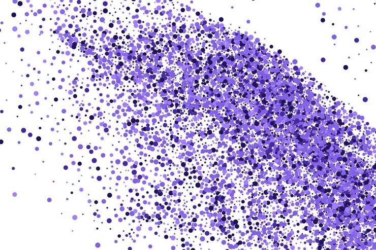 Textura de maquiagem de olho de brilho isolado em partículas de âmbar branco cor celebração fundo brilhante explosão de ilustração vetorial de confete