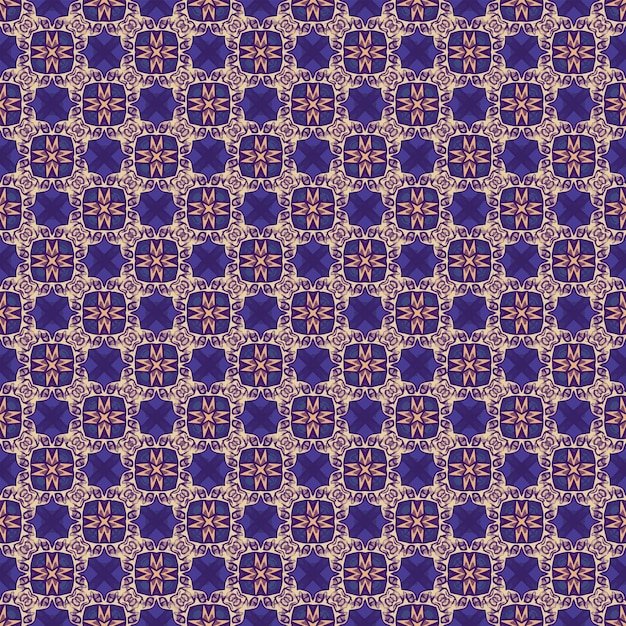 Textura de padrão de cor Design gráfico ornamental colorido Modelo de padrão de ornamentos de mosaico