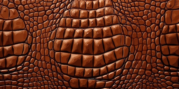 Vetor textura de pele de jacaré fundo de pele de crocodilo impressão elegante fundo vetor ilustração