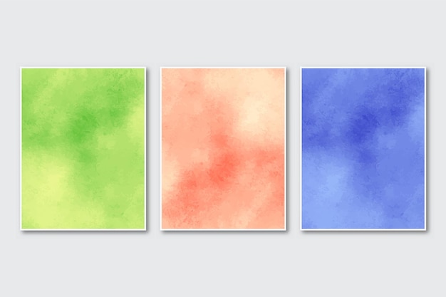 Textura de pincel de sombreamento de aquarela abstrata