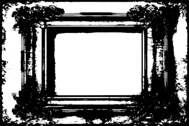 Vetor textura de quadro preto em fundo branco ilustração vetorial da textura de quadro preto e branco