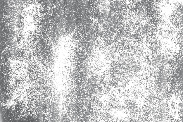 Vetor textura de sobreposição desgastada de metal enferrujado descascado grunge preto e branco textura urbana escura bagunça