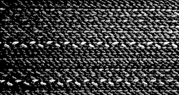 Textura de sobreposição envelhecida em preto e branco áspera. fundo grunge.