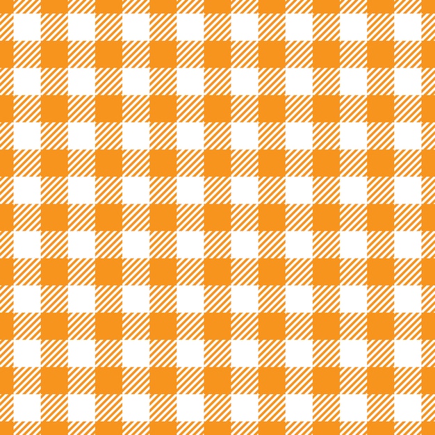 Textura de tecido branco ans laranja