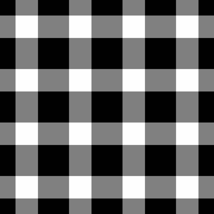 Vetor textura de tecido sem costura de vetor tartan têxtil com verificação de fundo de padrão xadrez nas cores cinza e preto