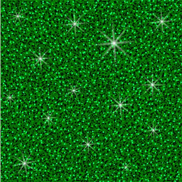 Vetor textura glitter verde