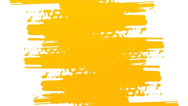 Textura grunge amarela abstrata em fundo vetorial branco