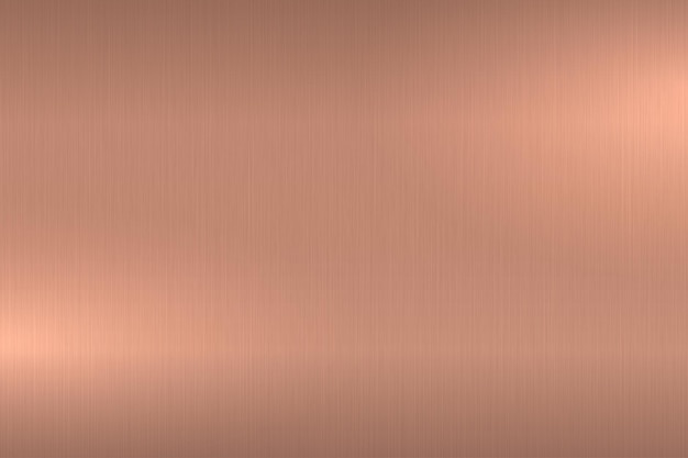 Vetor textura metálica escovada de ouro rosa fundo de metal polido brilhante