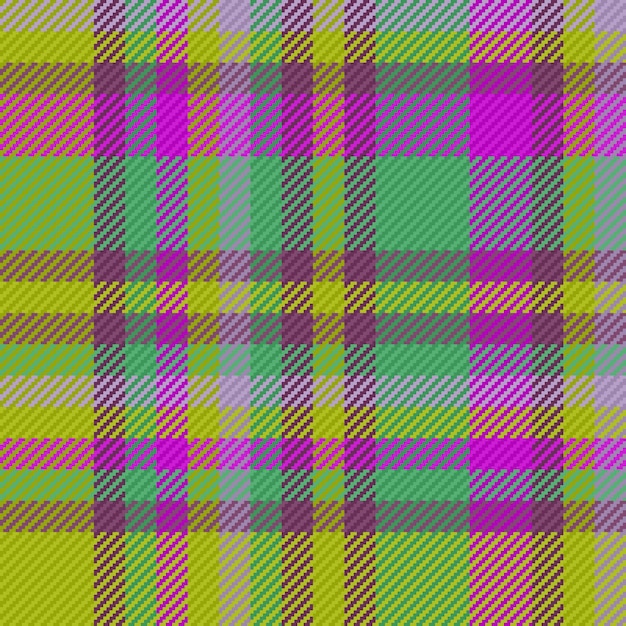 Textura têxtil tartan vector padrão de fundo verificação perfeita de tecido xadrez