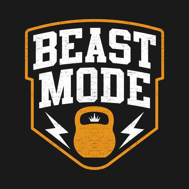 The beast, sport mode, com kettlebell