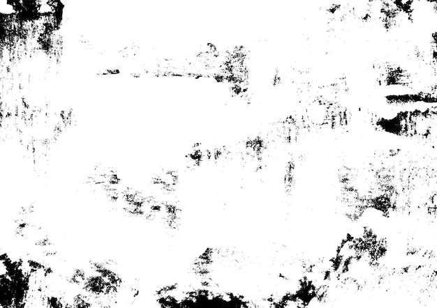 Tinta grunge textura urbana impressa à mão Abstrato velho vintage monocromático impressão ilustração vetorial