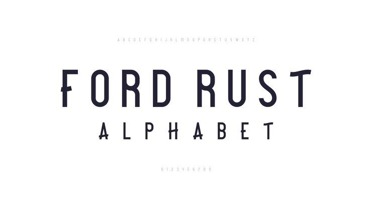 Vetor tipografia alfabeto design typeface conjunto a z ilustração vetorial