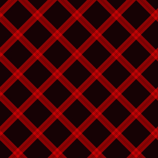 Vetor toalha de mesa sem costura padrão xadrez papel digital xadrez tartan vermelho estilo xadrez búfalo xadrez