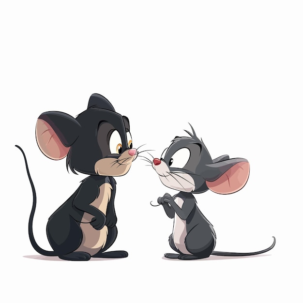 Vetor tom_and_jerry_art_design_vector_famous_cartoon