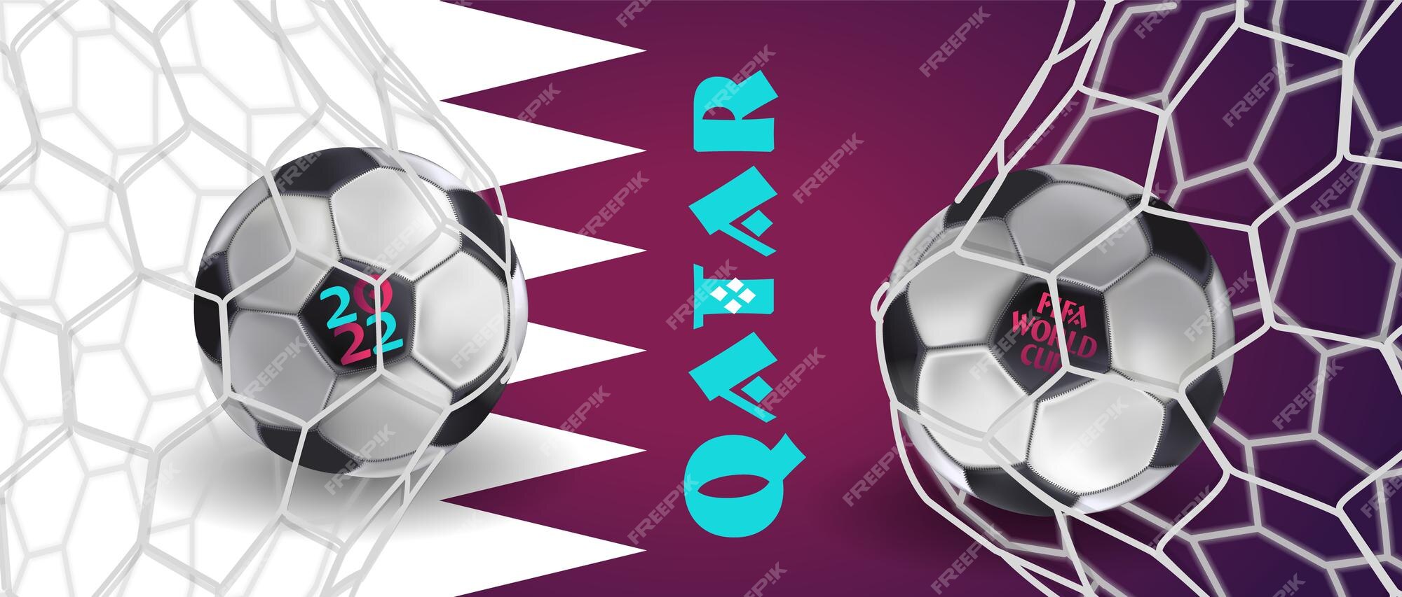 Plano de fundo do gol de futebol. banner de futebol com bola na