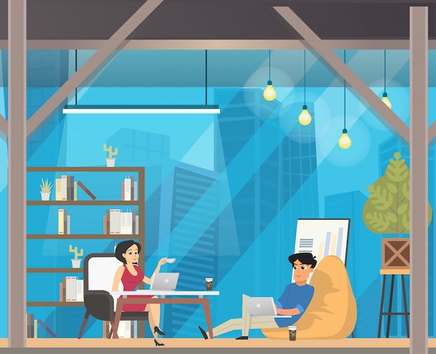 Trabalho Freelancer em Casual Openspace Coworking.