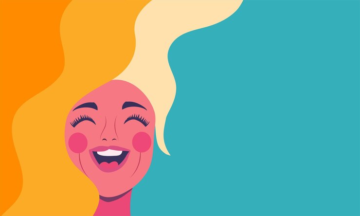 Vetor traga alegria e positividade aos seus projetos com esta ilustração vetorial alegre que celebra o dia do riso
