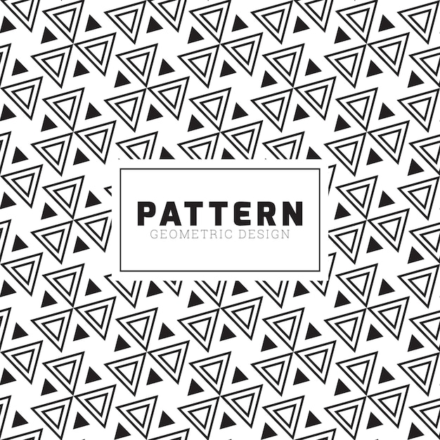 Trangle geometric seamless pattern vector