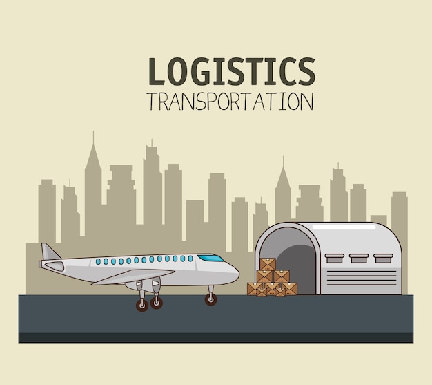 Transporte de mercadorias e logística de entrega