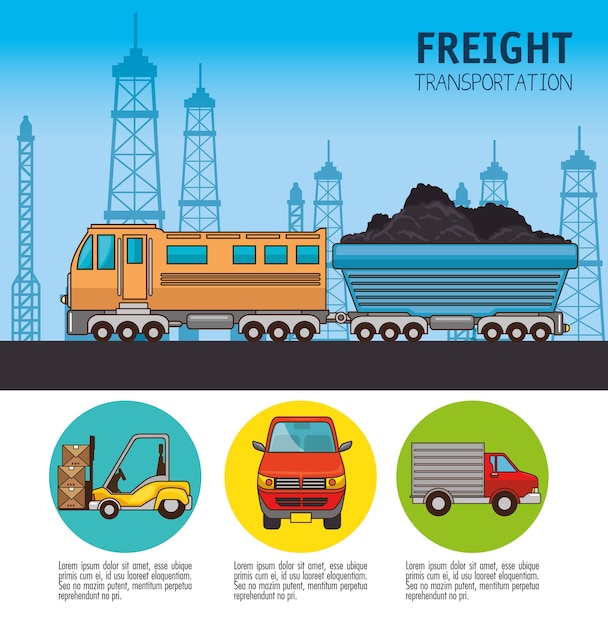 Transporte de mercadorias e logística de entrega