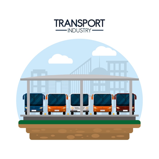 Transporte de ônibus e indústria de viagens