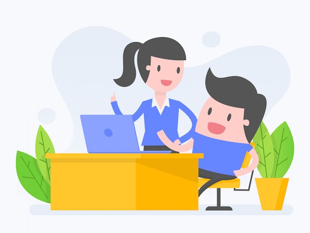 treinamento de negócios.