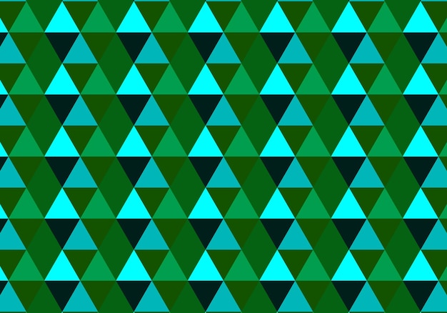 Triângulos multicoloridos até ilustração vetorial de fundo abstrato