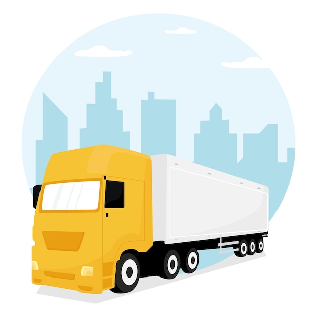 Truck on the Road
