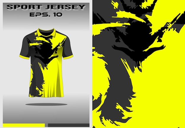 Tshirt esportivo fundo de textura grunge para camisa de futebol downhill ciclismo jogos de futebol