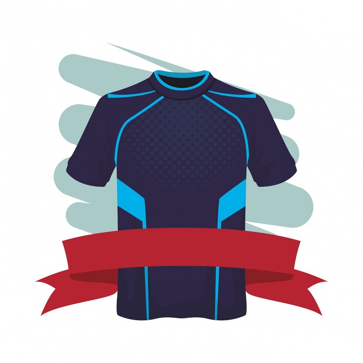 Vetor tshirt masculino do esporte da aptidão