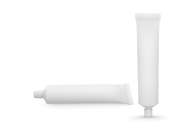 Tubo de pasta de dentes ou creme de dente vetor de fundo transparente