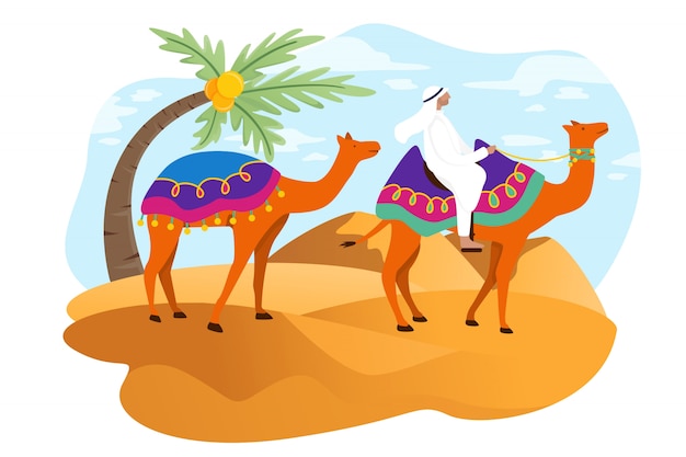 Turistas árabes andam em Dubai