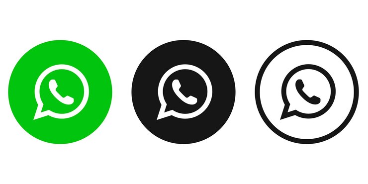 Vetor ucrânia kiev 1 de novembro de 2024 logotipo do whatsapp editorial com vários traços e contornos