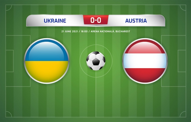Ucrânia x áustria transmissão do placar do torneio de futebol 2020 grupos c