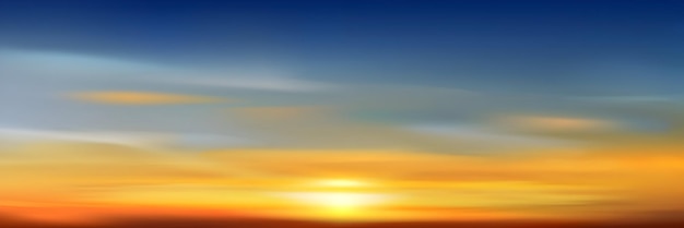 Um belo pôr-do-sol