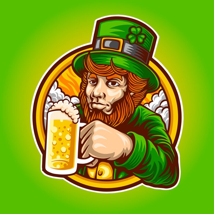 Vetor um brinde à ilustração de st patrick