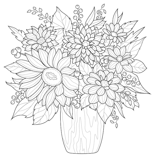 Desenhos para colorir de mandala de flores e buzios para colorir  