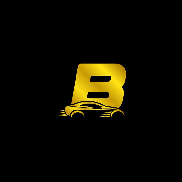 Vetor um carro amarelo com uma luz amarela nele