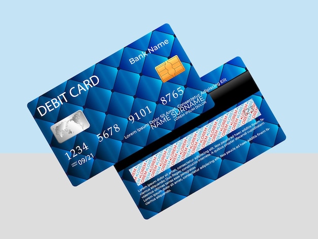 um cartão azul e verde que diz pagar cartões de crédito