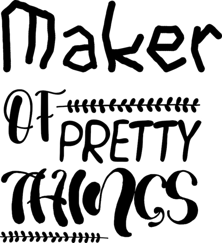 Vetor um cartaz branco com as palavras "make up"