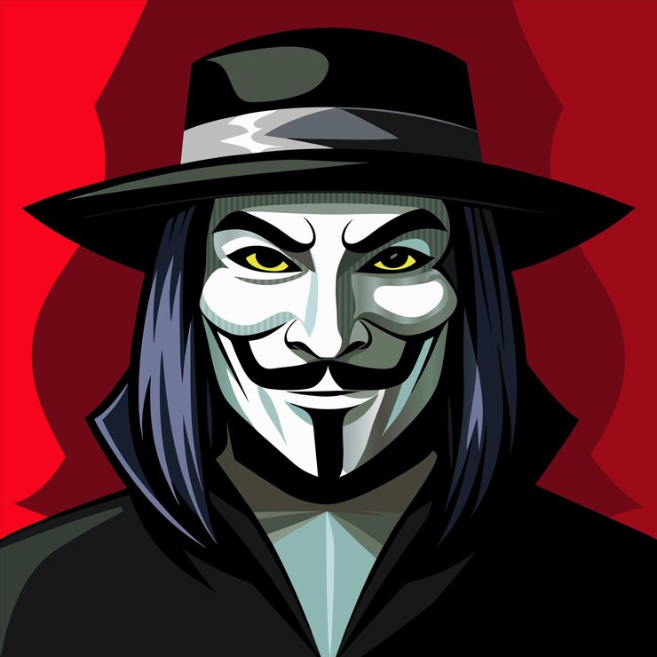 Vetor um cartaz de um personagem cômico com um fundo vermelho