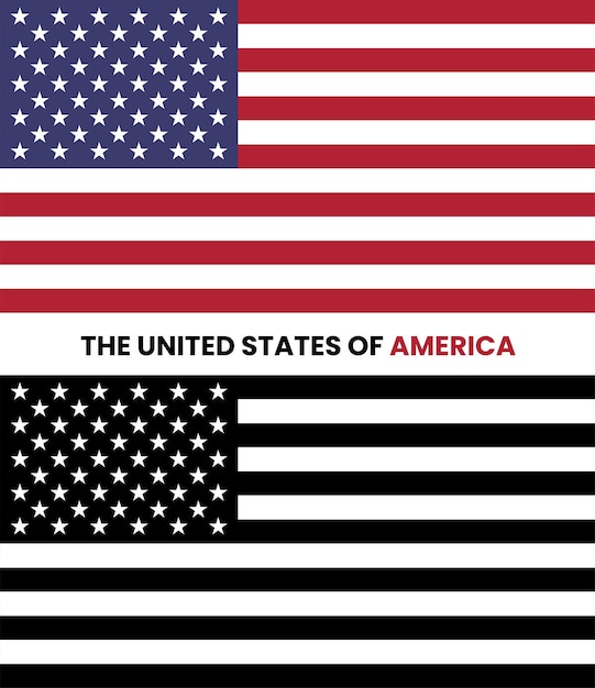 Um cartaz que diz os Estados Unidos da América.
