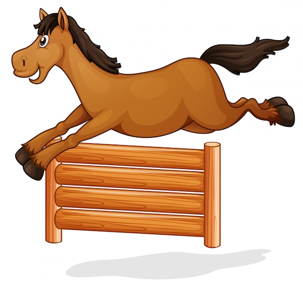 pular corda cavalo gif